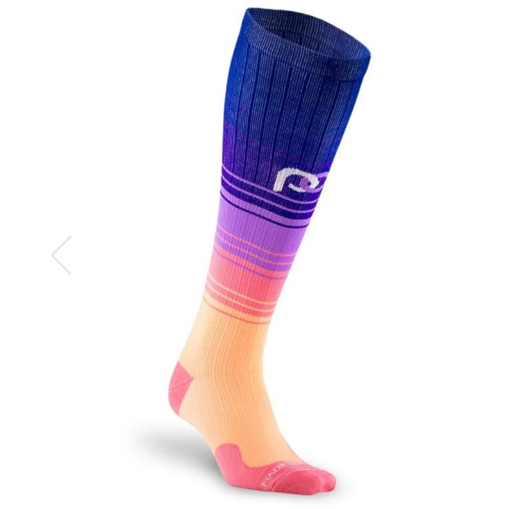 L XL | Pro Compression | NWT | Marathon Florida Skies Over the Calf Socks